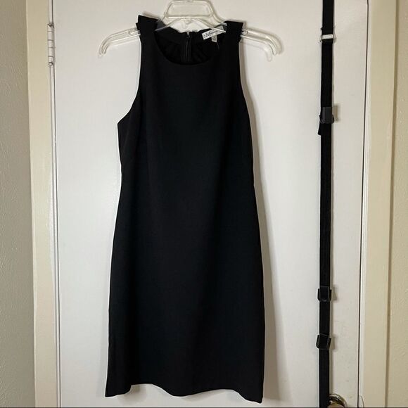 NEW Neiman Marcus Black sleeveless cocktail dress - Picture 1 of 6